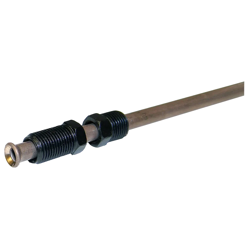 CN-460 – AGS Brake Line, Nickel Copper Iron 1/4 Inch Outside Diameter 60 Inch Length For Domestic Vehicles Single